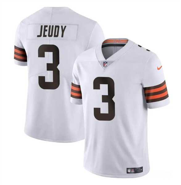 Men & Women & Youth Cleveland Browns #3 Jerry Jeudy White Vapor Limited Football Stitched Jersey,We sell and wholesale Men & Women & Youth Cleveland Browns #3 Jerry Jeudy White Vapor Limited Football Stitched Jersey on line form chian!
